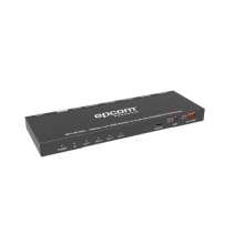 EPCOM PROAUDIO, EPC-B14SA, Splitter HDMI 1x4 | 1 Entrada a 4 salidas (Simultaneas) | 4K@60Hz | Extractor de Audio | Down Scaler 