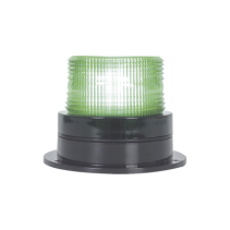 EPCOM INDUSTRIAL SIGNALING, X127G, Burbuja Brillante de Larga Vida Útil, con 8 LEDs Color Verde, Domo Verde, 110 Vca