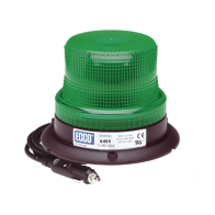 ECCO, X6465GMG, Mini Burbuja Led color Verde Serie X6465 con montaje de succión magnetico