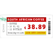 Comprar Etiqueta Electrónica ZKC29B | Smartgrid México