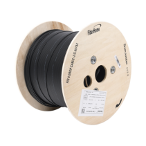 LINKEDPRO BY FIBERHOME, IC-FIG8A2-2C, Carrete de 1 km de Fibra Óptica Aérea Mini Figura 8 G.657A2 tipo Drop, Monomodo de 2 Hilos