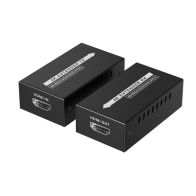 EPCOM TITANIUM, TT672MINI, Kit extensor HDMI de tamaño mini | 4K60Hz a 60 metros | Solo requiere alimentación TX | Sobre CAT6/CA