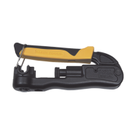 KLEIN TOOLS, VDV211-063, Pinza Ponchadora para Cables RG58, RG59, RG62, RG6/6Q, RG7, RG11 y Conector F, BNC y RCA.
