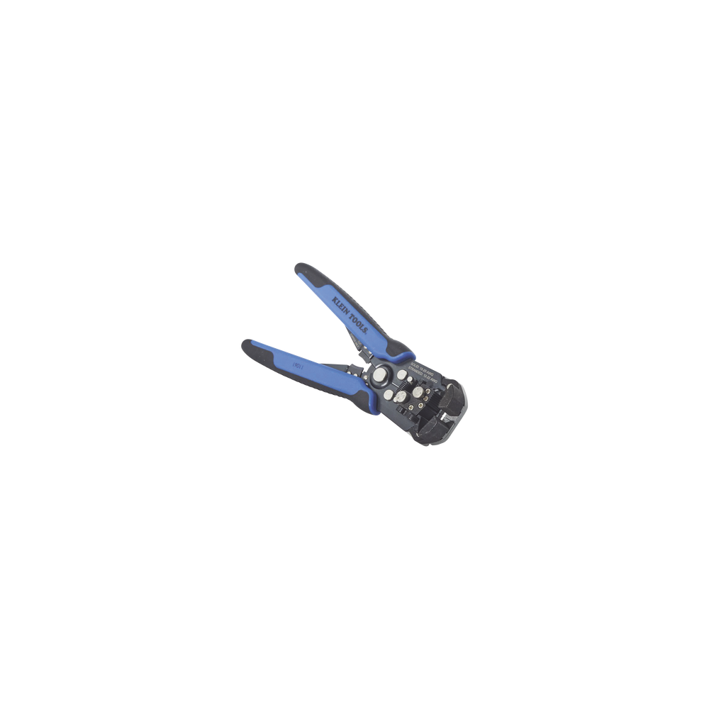 KLEIN TOOLS, 110-61, Pelacables para Cable Sólido 10-20 AWG y Cable Trenzado 12-22 AWG, con Cortador de Ajuste Automático.