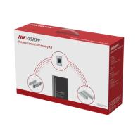 HIKVISION, DS-KAS-7M01, Kit de Accesorios para Ctrl de Acceso / Fuente 12 Vcd 2 A, Botón de Salida y Chapa Magnética 600 Lbs / P