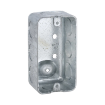 RACO, HUB-666, Caja (Chalupa) 4x2 / Profundidad 1-7/8 / 7 Entradas de 1/2 y 1 de 3/4 .