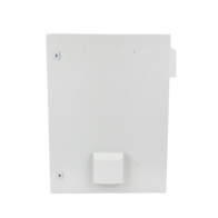 PRECISION, PST-4060-25AV, Gabinete Ventilado de Acero IP55 Uso en Exterior (400 x 600 x 250 mm) con Placa Trasera Interior Metál