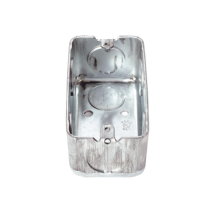 RACO, HUB-663, Caja (Chalupa) 4x2 / Profundidad 1-7/8 / 7 Entradas de 3/4 / Troquelada.