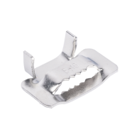 PANDUIT, ESBE16-C2, Hebillas PanSteel™ de Acero Inoxidable 201, Para Uso con Fleje ESW16T76-CR2 de 5/8, Paquete de 100pz