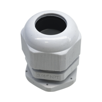 TXPRO, TXG-PG-34N, Conector Plástico Blanco Tipo Glándula para Rosca NPT 3/4