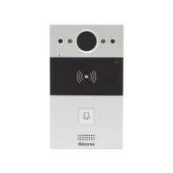 AKUVOX, R20A, Videoportero de 1 Botón / Lector de Tarjetas MIFARE y PROX EM / Notificación a APP / 100% en la Nube / Notificació