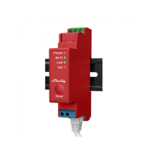 SHELLY, SHELLYPRO1PM, Relevador / Interruptor WIFI/ Industrial y residencial inteligente / Hasta 16A / Soporta Google /Alexa / N