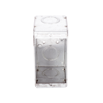 RACO, HUB-690, Caja (Chalupa ) Multigang de 1 Gang/ Profundidad de 2-1/2 / 8 TKO (1/2 y 3/4 ).