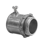 ANCLO, ANCCCL34, Conector de 3/4 para Tubo Pared Delgada con Tornillos Opresores.