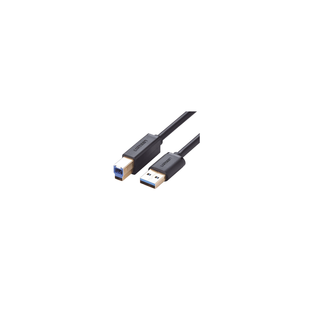 UGREEN, 10372, Cable USB-A 3.0 macho a USB-B macho / Ideal para Impresora, Escáner, Pianos, Barras de sonido, etc. / Plug & Play