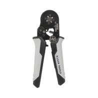 KLEIN TOOLS, 34055, Pinza Ponchadora Cuadrada de Conectores de Casquillo / Ferrules para Cable de 10-22 AWG