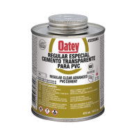 AMANCO-WAVIN, ATUP16PE, Pegamento / Cemento Claro de 473 ml para Tubo Conduit PVC Pesado.