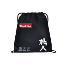 MAKITA, MORRALMKT, Morral Ecológico Negro de 35 x 46 cm