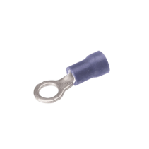 HUBBELL BURNDY, HUB-TP-1414, Zapata Terminal de Ojillo para Tornillo 1/4 in (6 mm) calibre 16-14 AWG con aislamiento de vinilo.