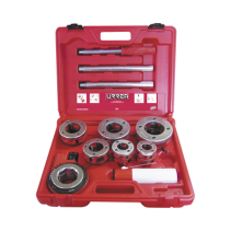 URREA, SYS-851, Juego de Tarraja de dados para tubo 1/2 - 2 NPT 9 piezas