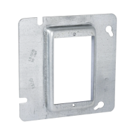 RACO, HUB-838, Sobretapa Cuadrada Galvanizada para Caja de 4 11-16 / Realce de 3/4 .