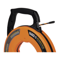 KLEIN TOOLS, 50375, Guía Jalacables de Poliéster de Alta Flexibilidad de 22.9 m. Con Triple Trenzado