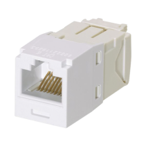 PANDUIT, CJ688TGWH, Conector Jack RJ45 Estilo TG, Mini-Com, Categoría 6, de 8 posiciones y 8 cables, Color Blanco