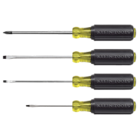 KLEIN TOOLS, 85484, Juego de desarmadores miniatura de punta ranurada y Phillips de 4 piezas