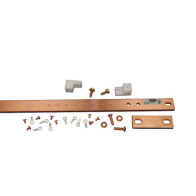 HOFFMAN, DG19, Kit de Barra de Tierra Física, Para Rack de 19 in, Fabricada en Aleación de Cobre Electrolítica Resistente