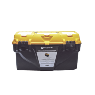 PRECISION, PST-H070-01, Caja Porta Herramientas 17 , 44x26x23 cm Bicolor con Compartimientos para Tornillos.