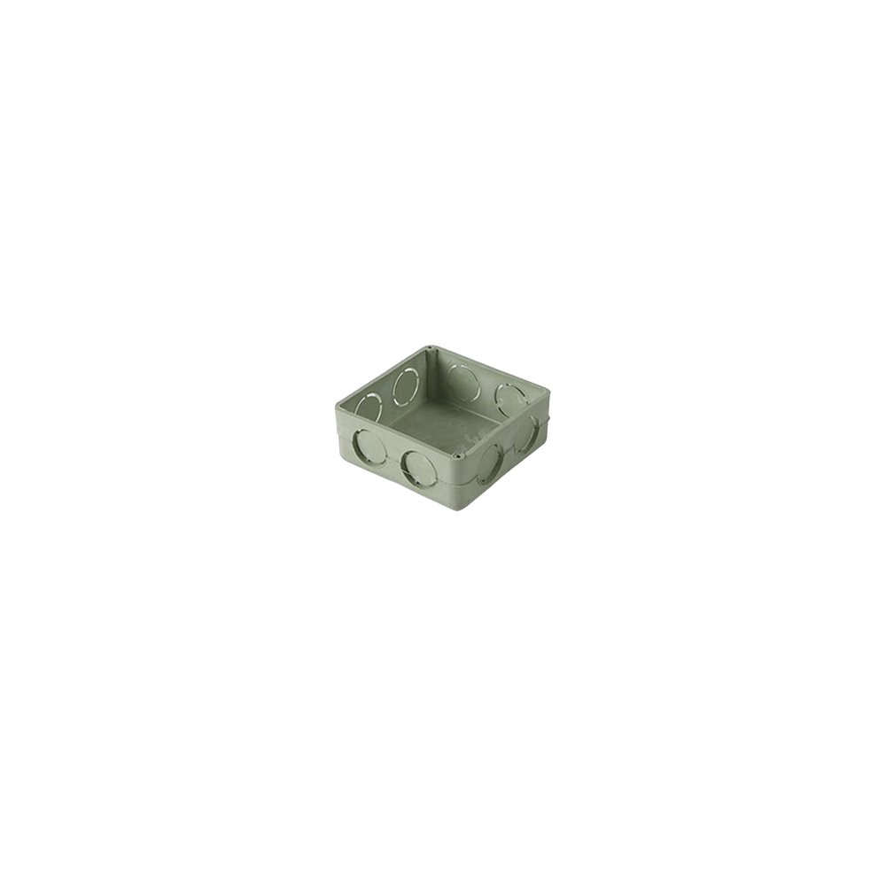 AMANCO-WAVIN, ATUP-12-CA, Caja Cuadrada de 1/2 para Instalaciones de PVC Conduit Pesado.