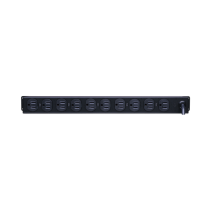 CYBERPOWER, CPS1215RM, PDU Básico Para Distribución de Energía, Con 10 Tomas NEMA 5-15R Traseras, 1UR, 15 Amp, 120 Vca