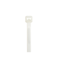 PANDUIT, S12-50-M, Cincho STRONGHOLD, 300 mm largo x 4.8mm ancho, Tensión 50 lb (222 N) Naylon 6,6 Color Natural, Paquete de 100