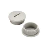 RAWELT, TA-0371, Tapón roscado de 1/2 para caja cuadrada a prueba de intemperie.