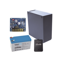 EPCOM POWERLINE, KIT16B2LK7, Kit con fuente PLB2 con salida de 12 Vcc a 2.5 Amper, incluye transformador y batería de 12 V a 7 A