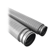 ANCLO, ANC-COT-12, Tubo Flexible tipo Liquidtight de 1/2 (13 mm). Acero + PVC. Rollo de 50 Metros.