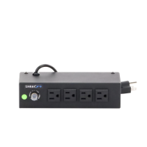 LINKEDPRO BY EPCOM, HTCM-S1U, Tomacorriente de 4 Contactos (NEMA 5-15R) Voltaje Entrada/Salida: 120Vca/10A Max. Opción de Instal