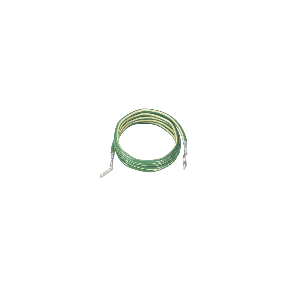 PANDUIT, GJ672UH, Jumper para Aterrizar Equipos, 6 AWG, con Terminal Doblada a 45 Grados, Para Conexión a Tierra y Terminal Rect