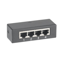 PANDUIT, EF001, HUB de 4 Puertos, Para Conexión de 3 Sensores Adicionales a PDUs y UPS de Panduit
