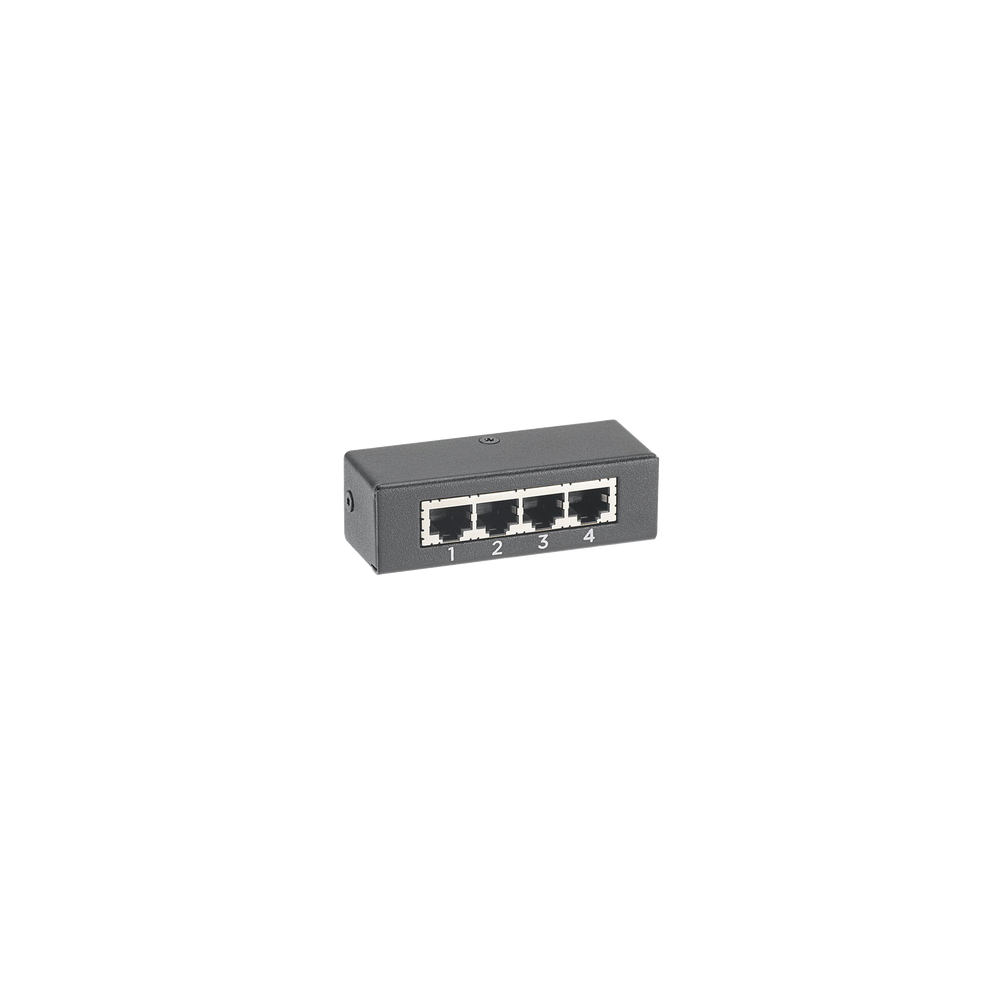 PANDUIT, EF001, HUB de 4 Puertos, Para Conexión de 3 Sensores Adicionales a PDUs y UPS de Panduit