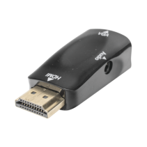 EPCOM POWERLINE, HDMI-VGA, Adaptador (Convertidor) HDMI a VGA / HDMI Macho a VGA Hembra / Resolución 1920x1080 @ 60Hz / Adaptado