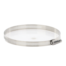 SYSCOM TOWERS, STHC3-5, Abrazadera Sin Fin de Acero Inoxidable Capacidad de 3 a 5 (Paquete de 10)