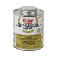 AMANCO-WAVIN, ATUP8PE, Cemento Claro de 236 ml para Tubo Conduit PVC Pesado.