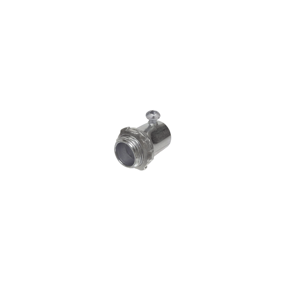 RACO, HUB-2006, Conector de 1 1/2 (38 mm) para Pared Delgada con Tornillo.