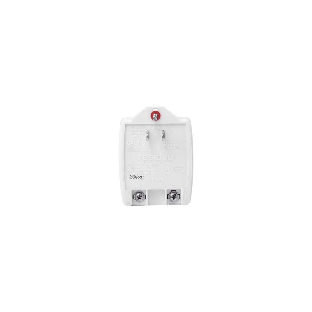 HONEYWELL, K10145WH-1, Transformador de Pared 9 Vca, 25 VA.