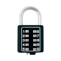 PHILLIPS-ASSA ABLOY, MX2785, Candado Digital de Combinación M40 / No Requiere Llave / Combinación única integrada por 4 dígitos 