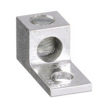 PANDUIT, LAMA2-14-C, Conector Mecánico de Aluminio, de Un Orificio 1/4 y Un Barril, para Cable de 14 a 2 AWG. 1 Pieza