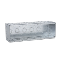 RACO, HUB-965, Caja Multigang de 6 Gangs/ Profundidad de 3-1/2 / 34 Entradas de 1/2 - 3/4 .