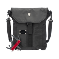 VICTORINOX, 13703T7U, Paquete Victorinox de Mochila ADVENTURE TRAVELER DELUXE y Navaja CLIMBER de 14 Funciones.