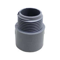 AMANCO-WAVIN, ATC40-CON-1, Conector para Conduit Cédula 40 de 1 .